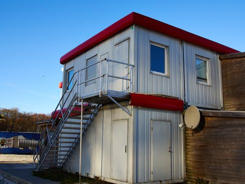 container conversions - house made from marine cargo shipping containers
