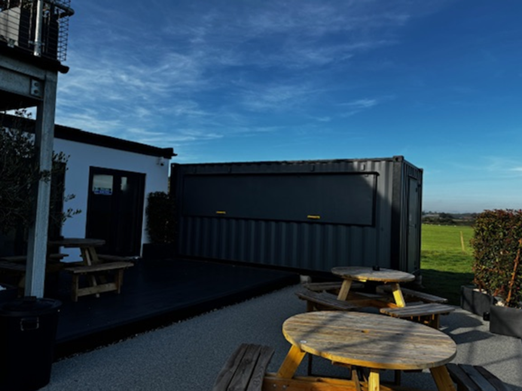 Shipping Container Bar Conversion